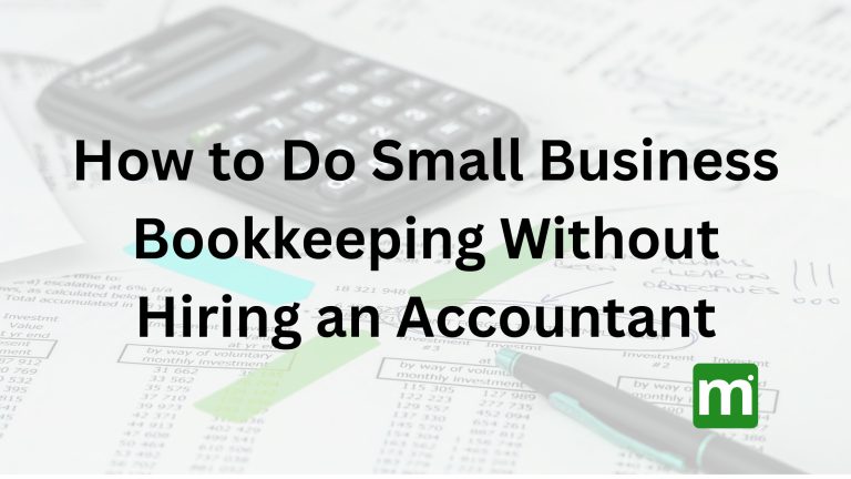 how to do small business bookkeeping