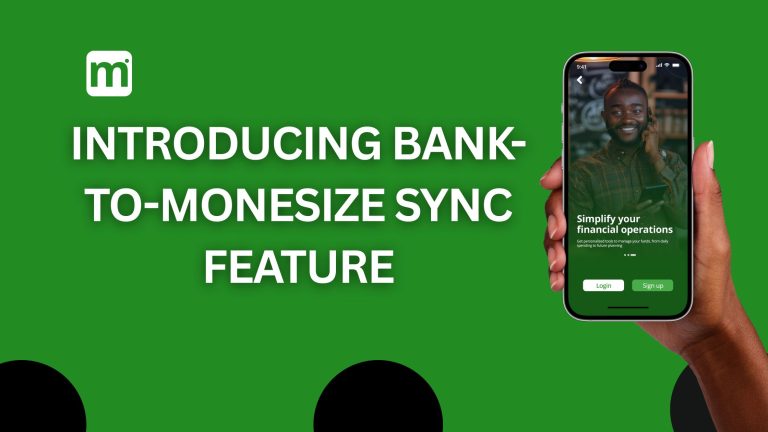 introducing monesize bank sync