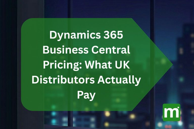 dynamics 365 business central pricing uk distributors