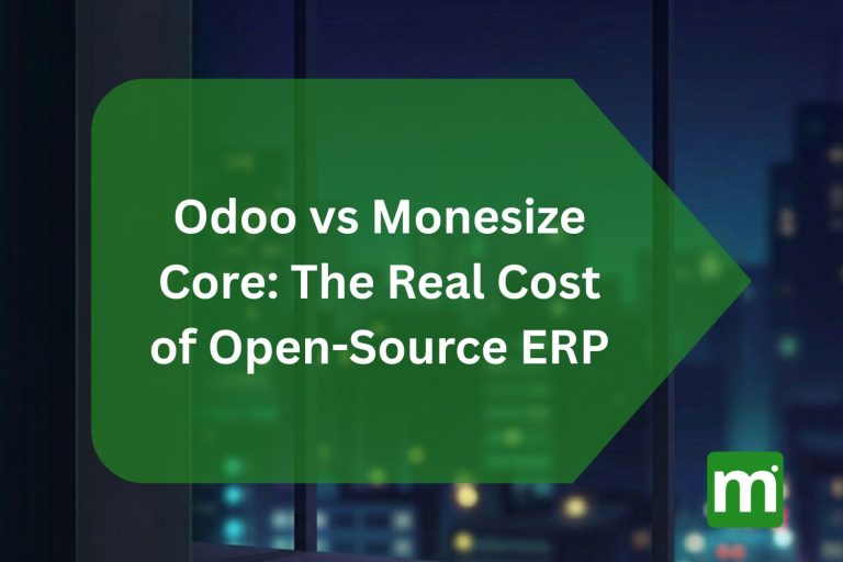 Odoo vs Monesize Core: The Real Cost of Open-Source ERP odoo vs monesize core