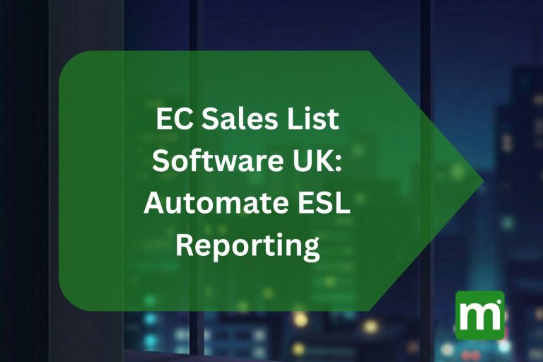 EC Sales List Software UK: Automate ESL Reporting ec sales list software uk automated