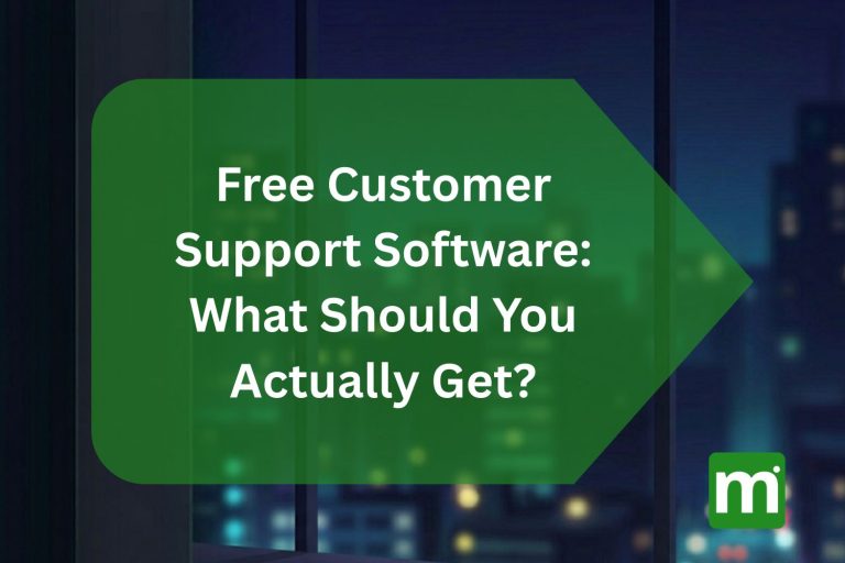 free customer support software