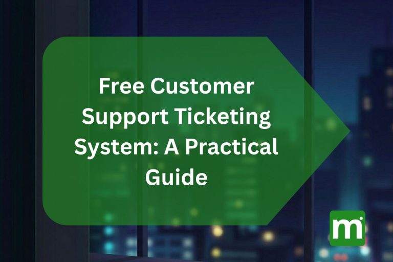 free customer support ticketing system