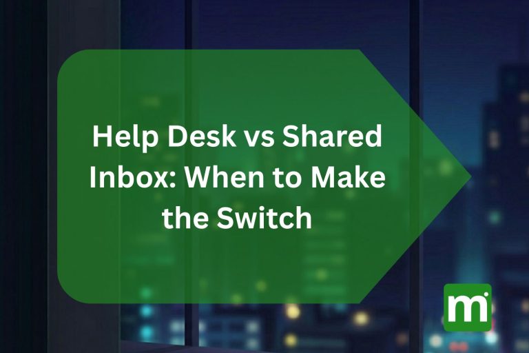 help desk vs shared inbox