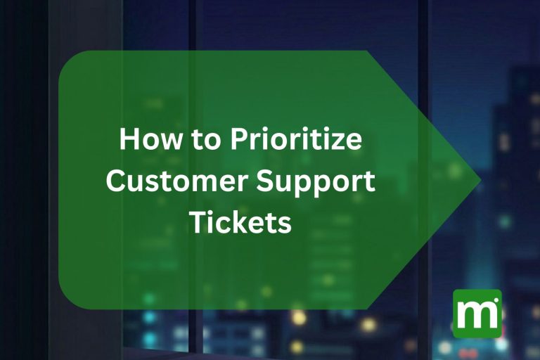 customer support ticket priorities