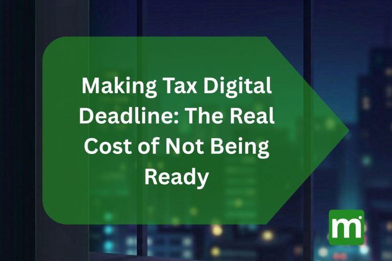 Making Tax Digital Deadline: The Real Cost of Not Being Ready making tax digital deadline not ready