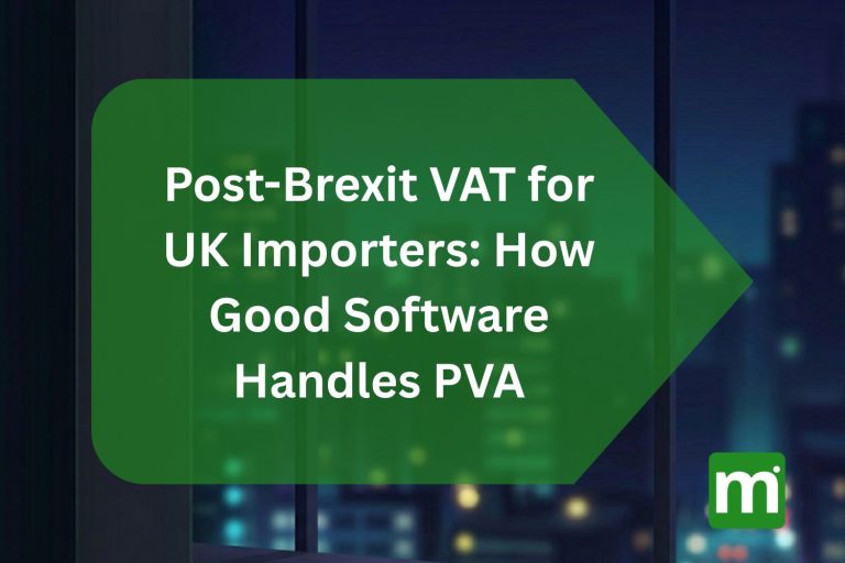 post brexit vat software uk importers