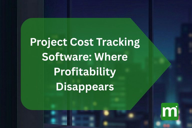 project cost tracking software profitability