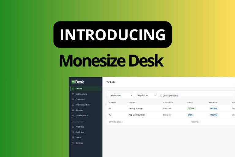 monesize desk